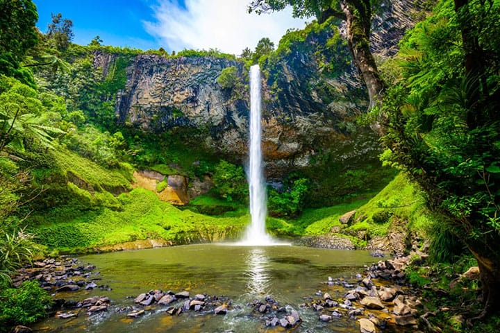 Neuseeland Wasserfall