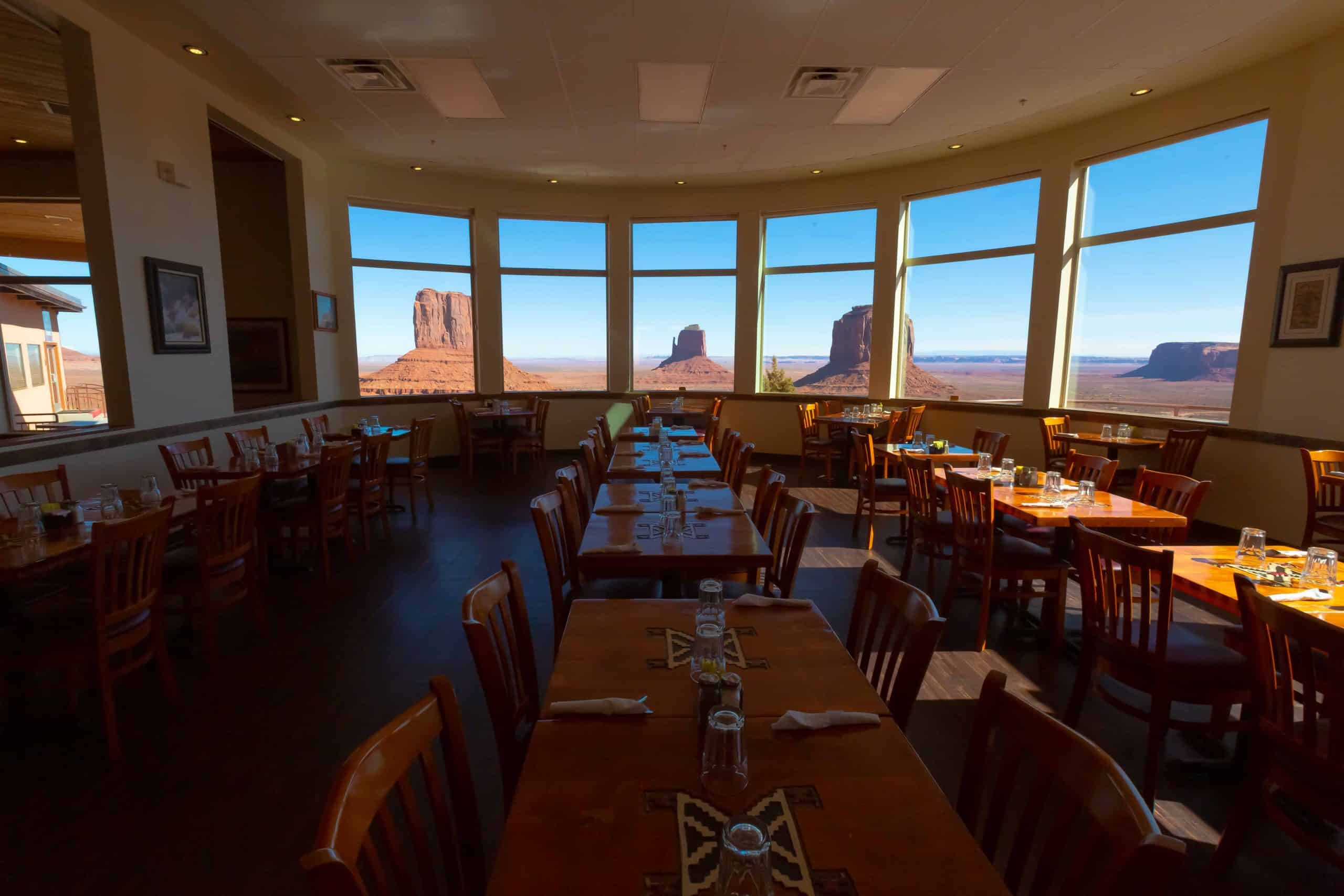 Hotels mit fantastischer Aussicht Monument Valley