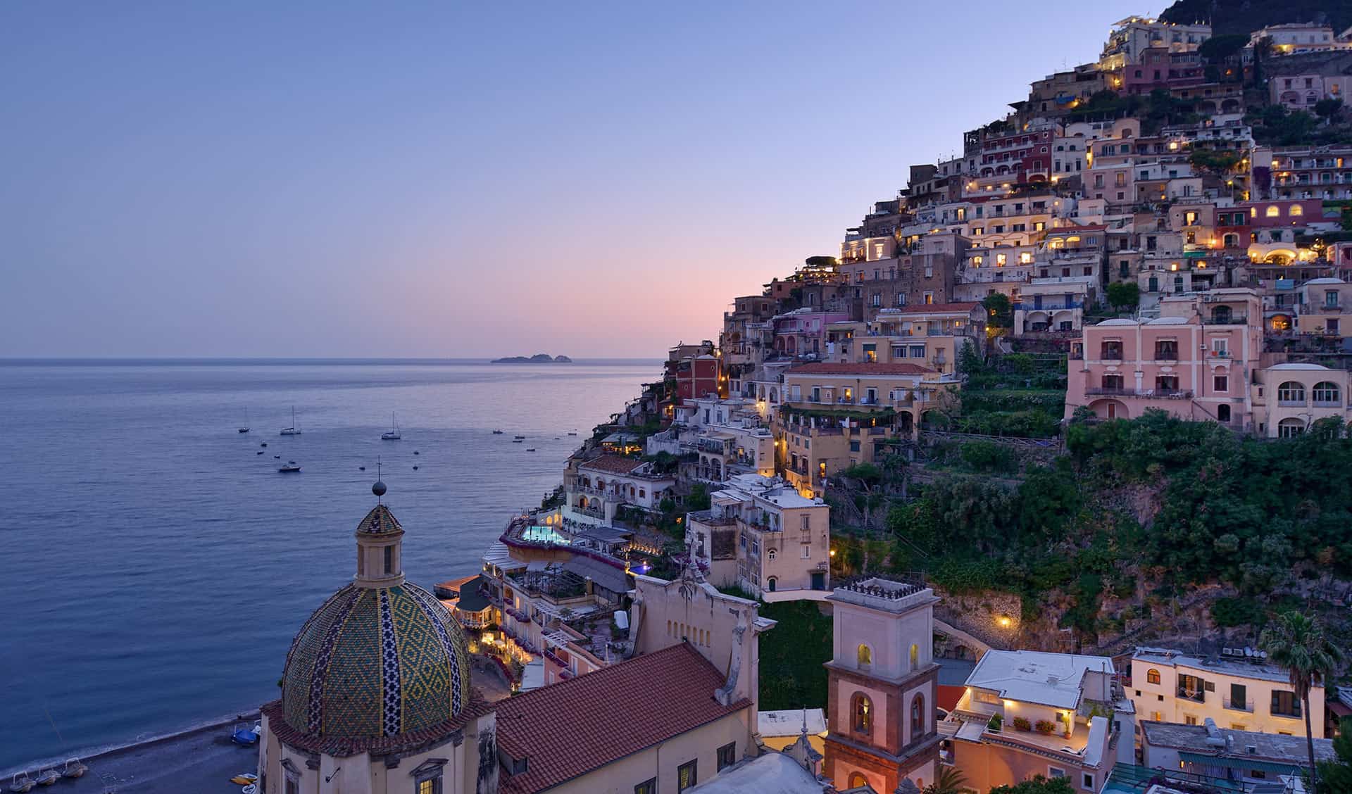 Hotels mit fantastischer Aussicht Amalfi