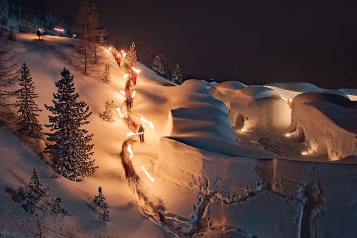 Iglu Übernachtung