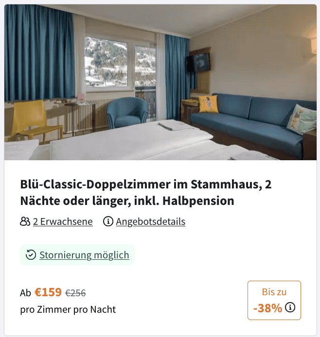 Hotel Blü Gastein Deal