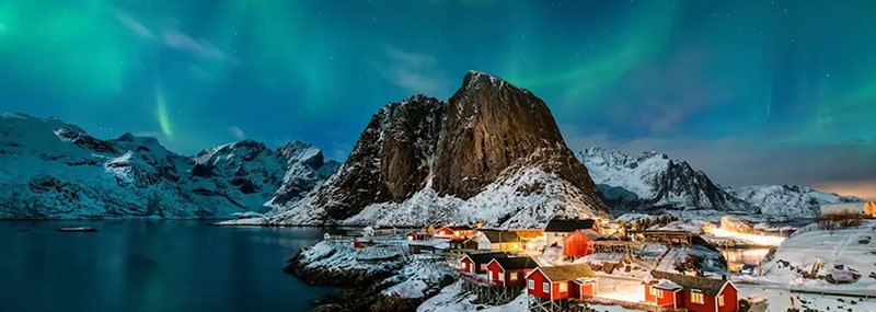 Nordlichter Reise nach Norwegen